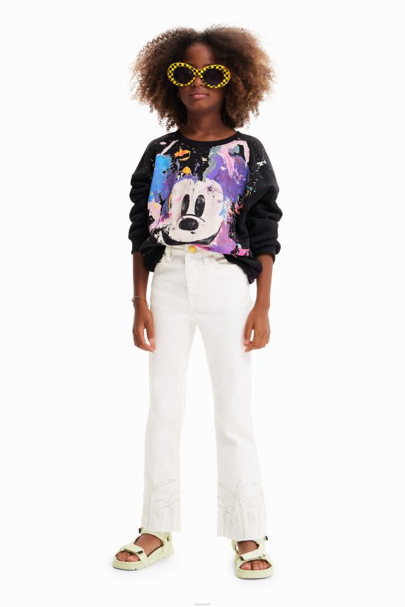 Girl DesigualDisney's Mickey Mouse splatter sweatshirt Clothing 68X2401161