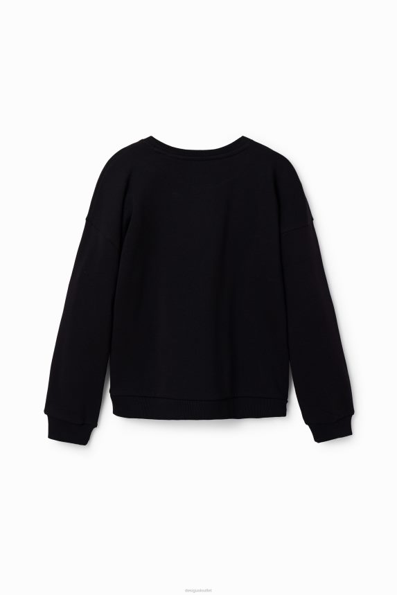 Girl DesigualDisney's Mickey Mouse splatter sweatshirt Clothing 68X2401161