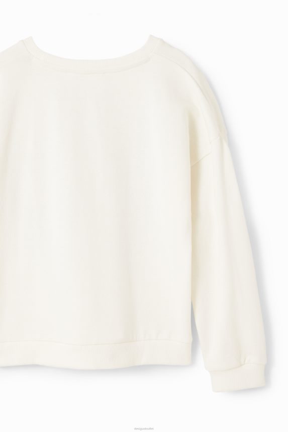 Girl DesigualFloral logo sweatshirt Clothing 68X2401836