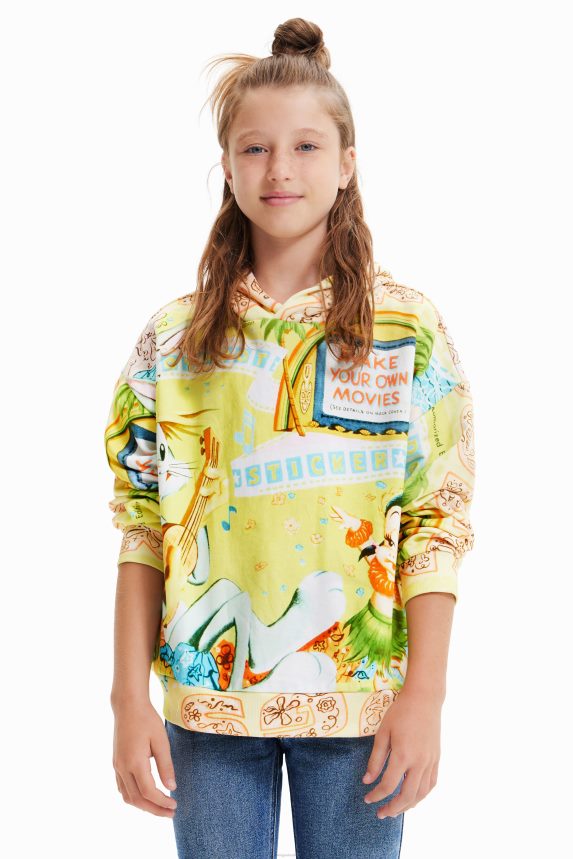 Girl DesigualOversize Bugs Bunny sweatshirt Clothing 68X2401158