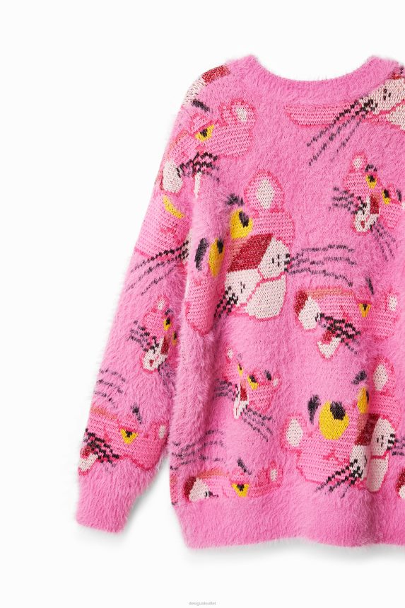 Girl DesigualOversize Pink Panther jumper Clothing 68X2401860
