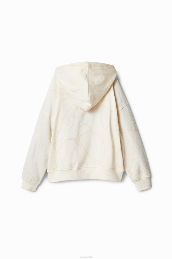 Girl DesigualReversible sequin Smiley hoodie Clothing 68X2401852