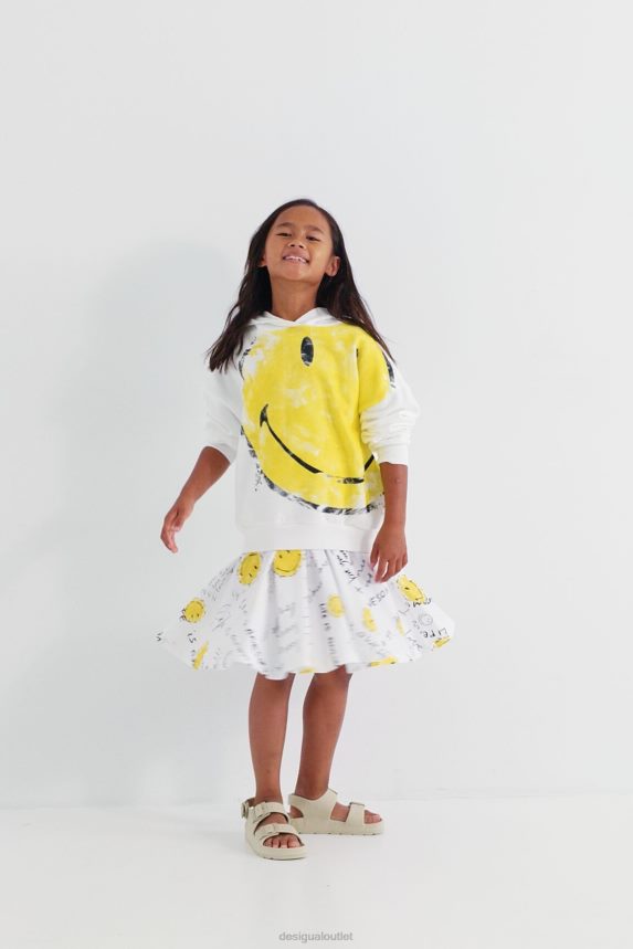 Girl DesigualSmiley sweatshirt Clothing 68X2401880