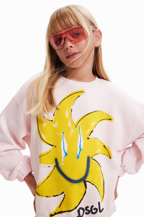 Girl DesigualSun sweatshirt Clothing 68X2401793