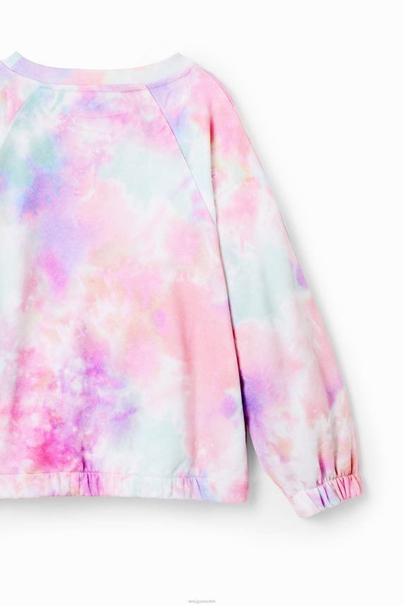 Girl DesigualTie-dye logo sweatshirt Clothing 68X2401868