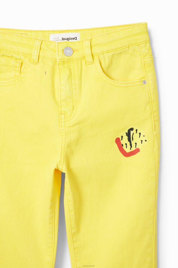 Girl DesigualArty straight jeans Clothing 68X2401840