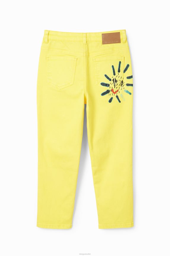 Girl DesigualArty straight jeans Clothing 68X2401840