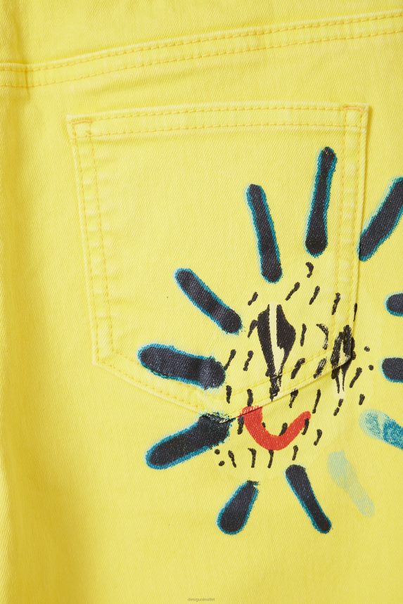 Girl DesigualArty straight jeans Clothing 68X2401840