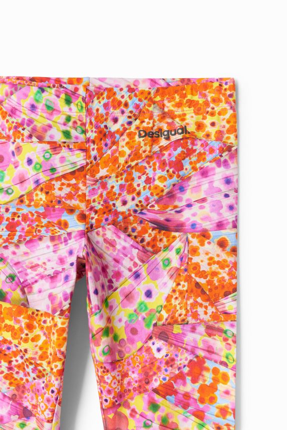 Girl DesigualFloral capri leggings Clothing 68X2401749