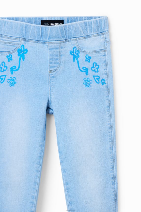 Girl DesigualGlitter jeggings Clothing 68X2401780