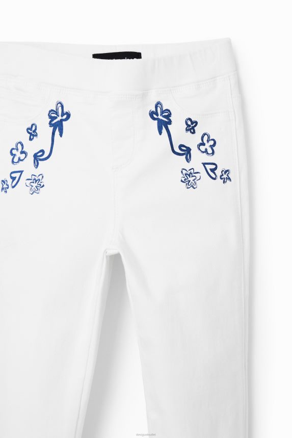 Girl DesigualGlitter jeggings Clothing 68X2401797