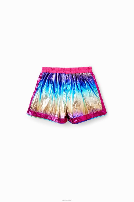Girl DesigualIridescent shorts Clothing 68X2401886
