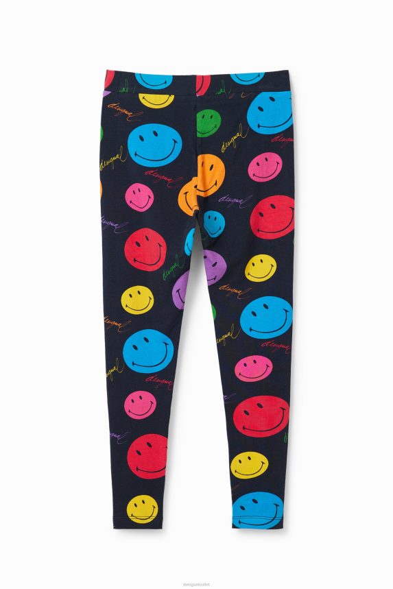Girl DesigualLong Smiley leggings Clothing 68X2401706