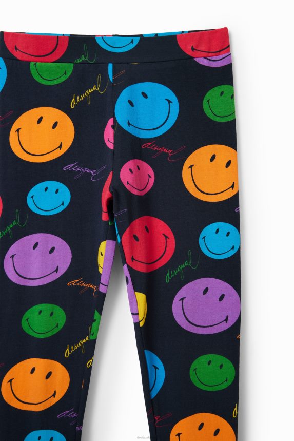 Girl DesigualLong Smiley leggings Clothing 68X2401706