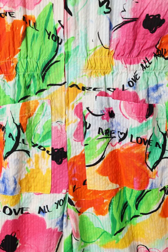 Girl DesigualLong floral jumpsuit Clothing 68X2401761