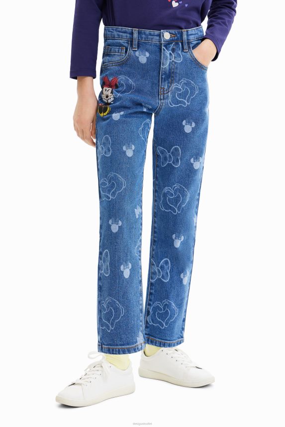 Girl DesigualMinnie Mouse jeans Clothing 68X2401774