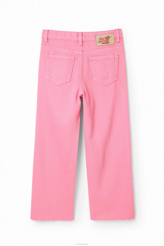 Girl DesigualPink Panther flare jeans Clothing 68X240682