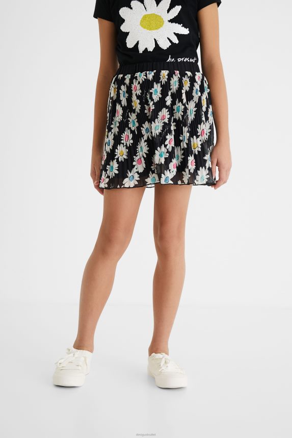 Girl DesigualShort skirt pleated Clothing 68X2401845