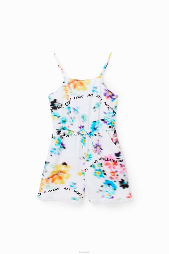 Girl DesigualShort strappy playsuit Clothing 68X2401157