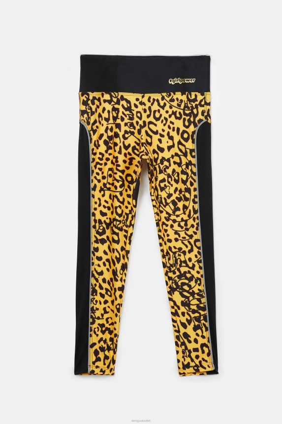 Girl DesigualSlim leggings animal print Clothing 68X2401881