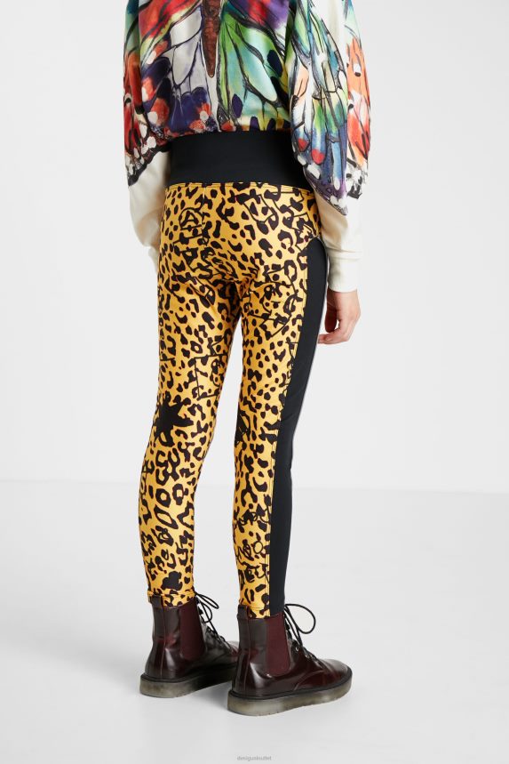 Girl DesigualSlim leggings animal print Clothing 68X2401881