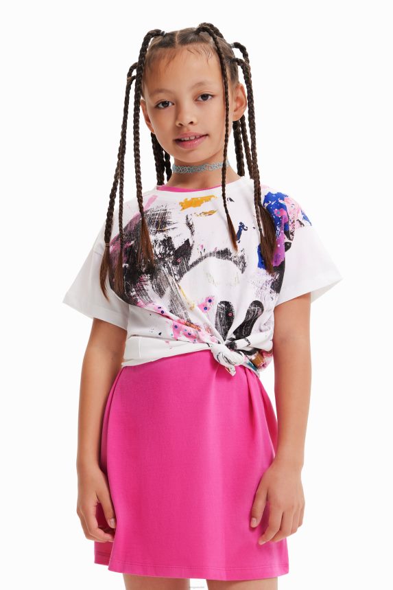 Girl DesigualDisney's Mickey Mouse splatter T-shirt Clothing 68X2401146