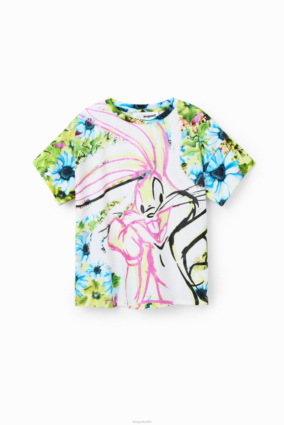 Girl DesigualFloral Bugs Bunny T-shirt Clothing 68X2401763
