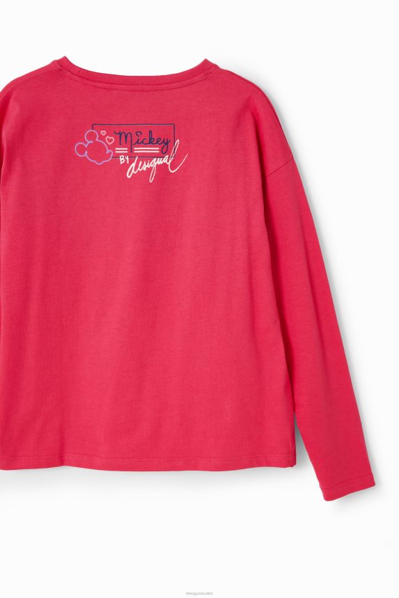 Girl DesigualMickey Mouse heart T-shirt Clothing 68X2401716