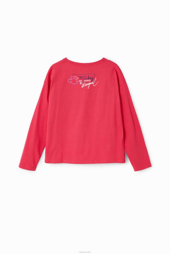 Girl DesigualMickey Mouse heart T-shirt Clothing 68X2401716