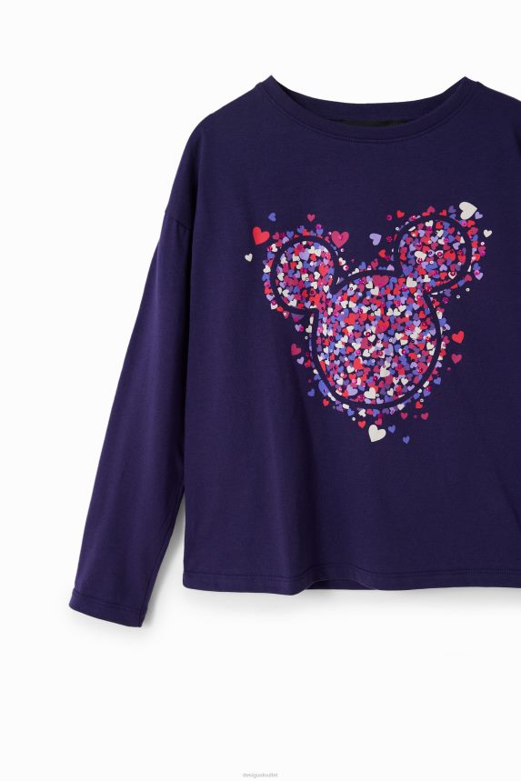 Girl DesigualMickey Mouse heart T-shirt Clothing 68X2401722
