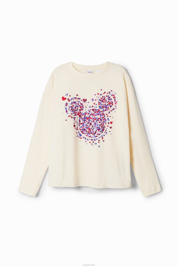 Girl DesigualMickey Mouse heart T-shirt Clothing 68X2401773