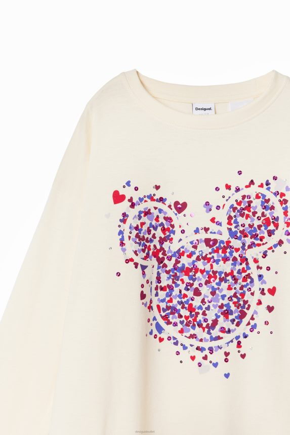 Girl DesigualMickey Mouse heart T-shirt Clothing 68X2401773