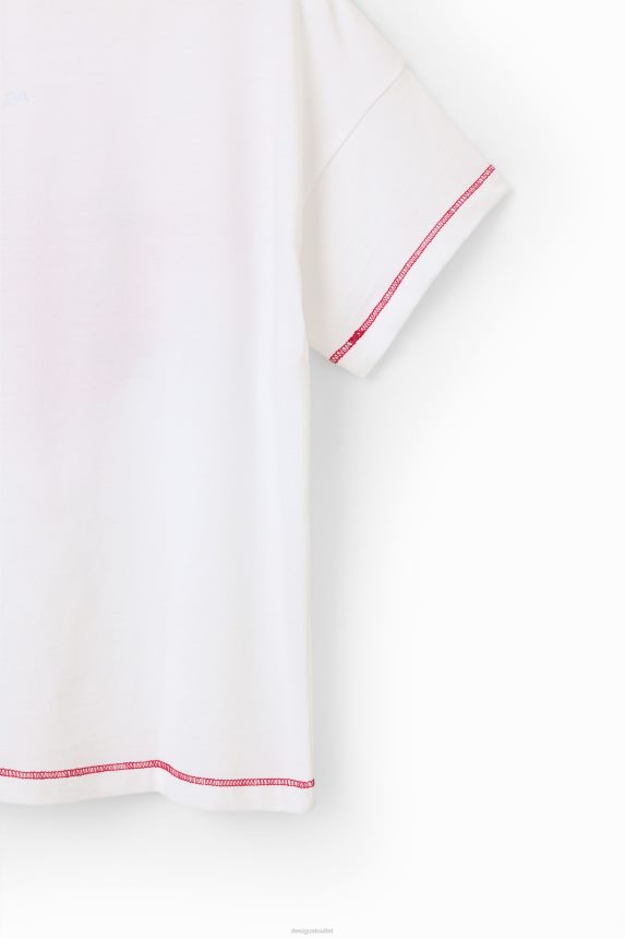 Girl DesigualSequinned Pink Panther T-shirt Clothing 68X2401859