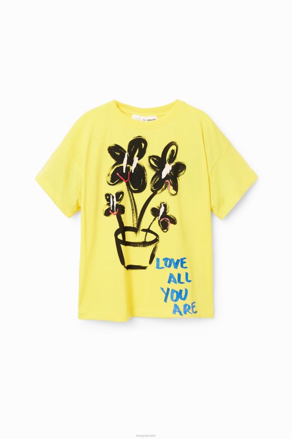 Girl DesigualShort-sleeve plant T-shirt Clothing 68X2401783