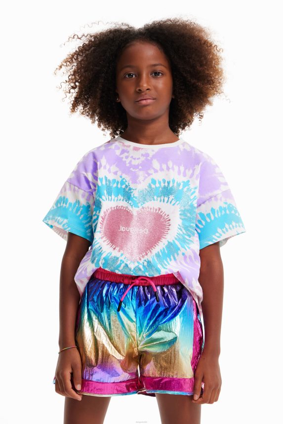 Girl DesigualShort-sleeve tie-dye T-shirt Clothing 68X2401812
