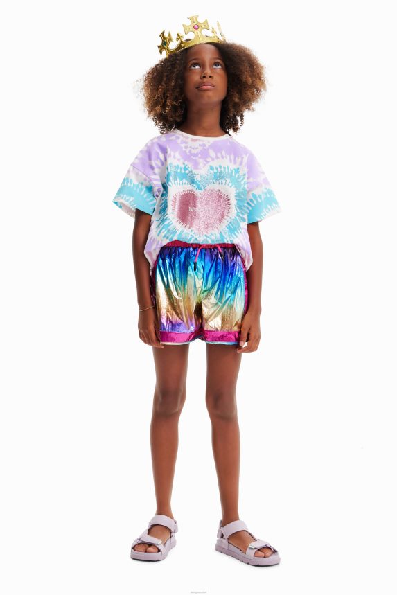 Girl DesigualShort-sleeve tie-dye T-shirt Clothing 68X2401812
