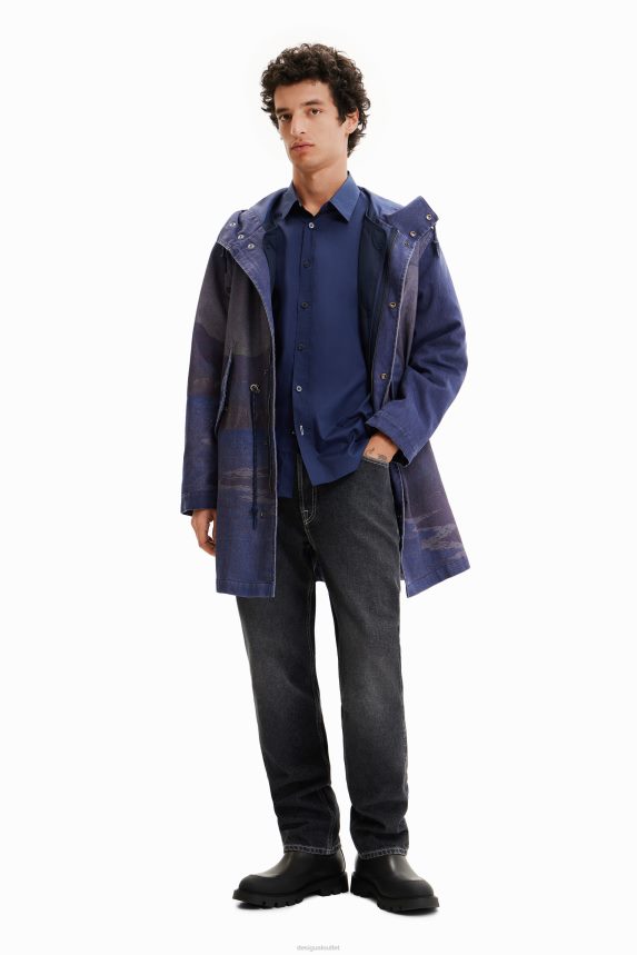 Men DesigualDetachable padded parka Clothing 68X2401670