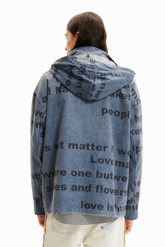 Men DesigualHybrid denim jacket Clothing 68X2401590