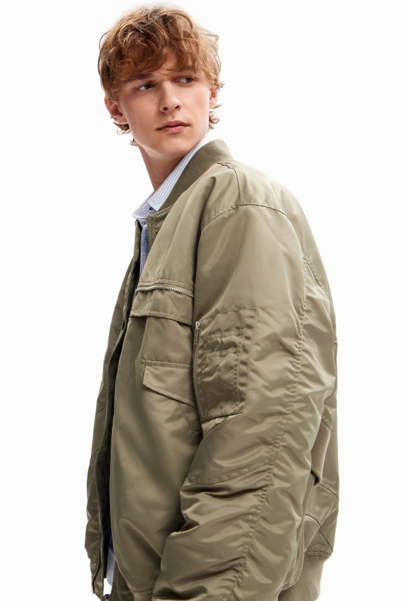 Men DesigualReversible bomber jacket Clothing 68X2401612