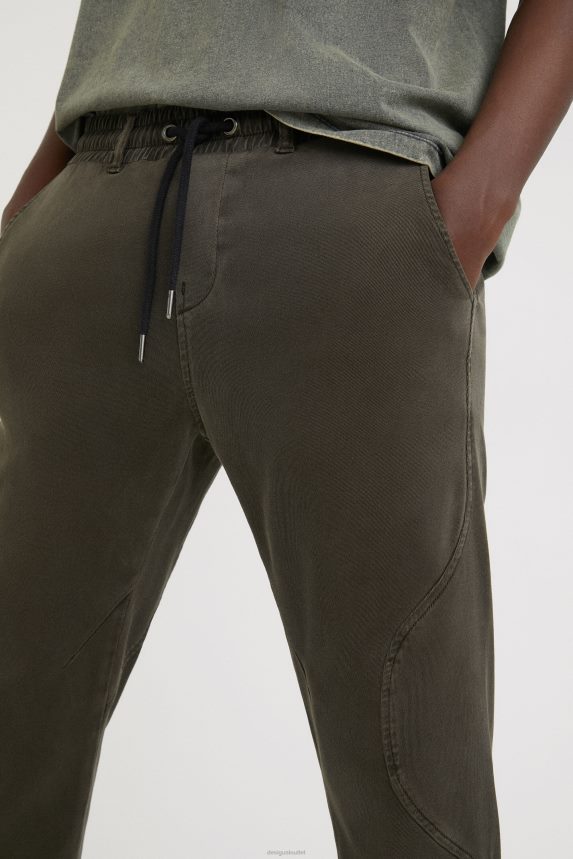 Men DesigualChocolate joggers Clothing 68X2401607