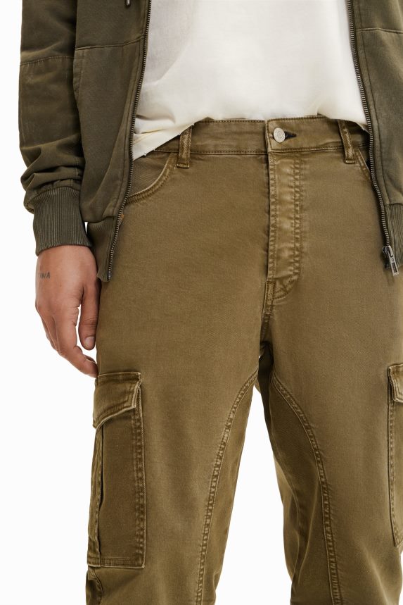 Men DesigualHybrid cargo trousers Clothing 68X2401673