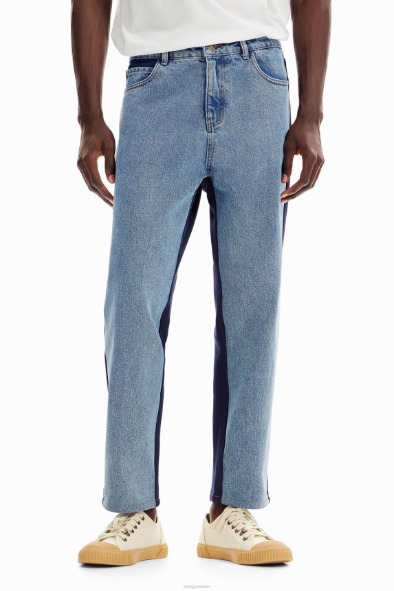 Men DesigualHybrid denim trousers Clothing 68X2401644
