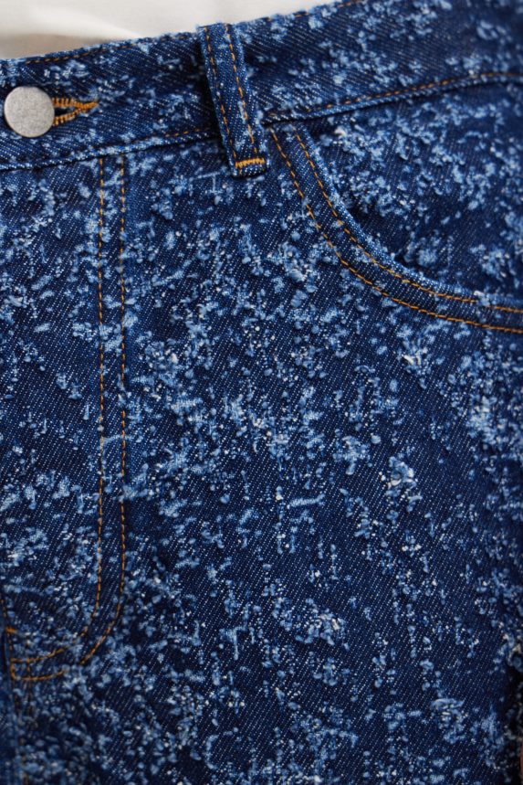 Men DesigualStraight textured jeans Clothing 68X2401626