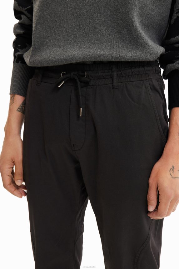 Men DesigualTwill joggers Clothing 68X2401628