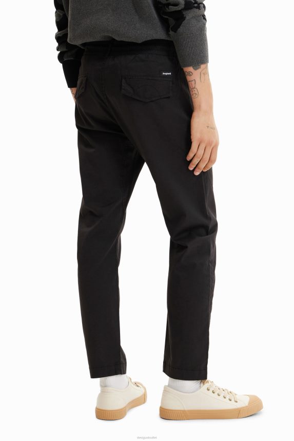 Men DesigualTwill joggers Clothing 68X2401628