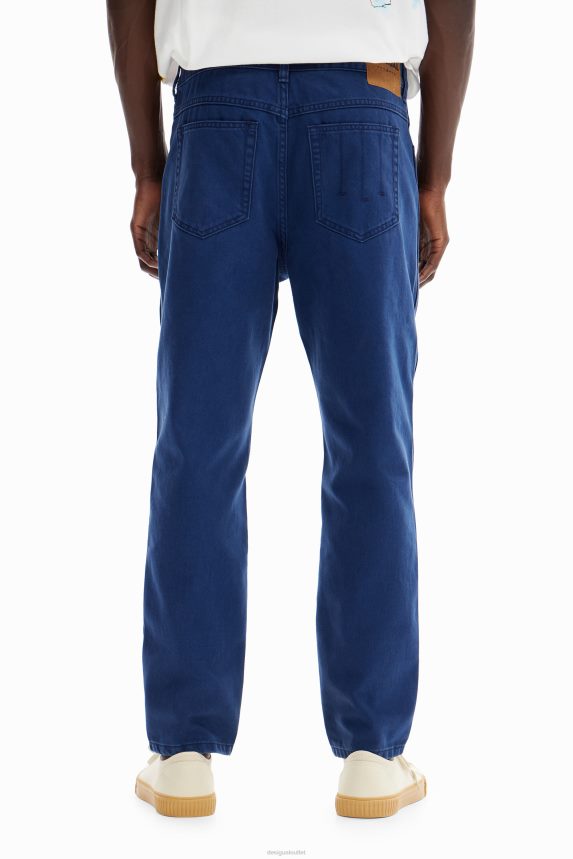 Men DesigualTwill pocket trousers Clothing 68X2401647