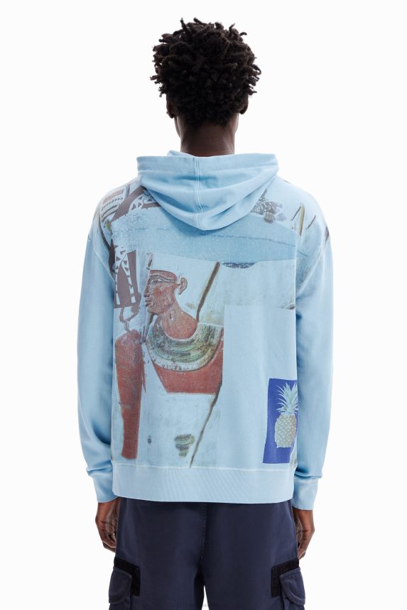 Men DesigualCollage hoodie Clothing 68X2401582