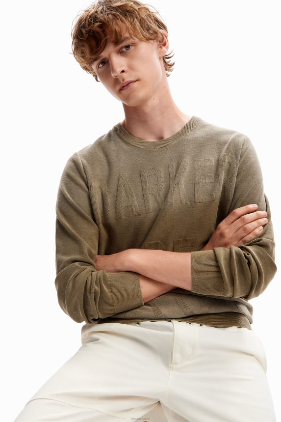 Men DesigualDegrade message pullover Clothing 68X2401663
