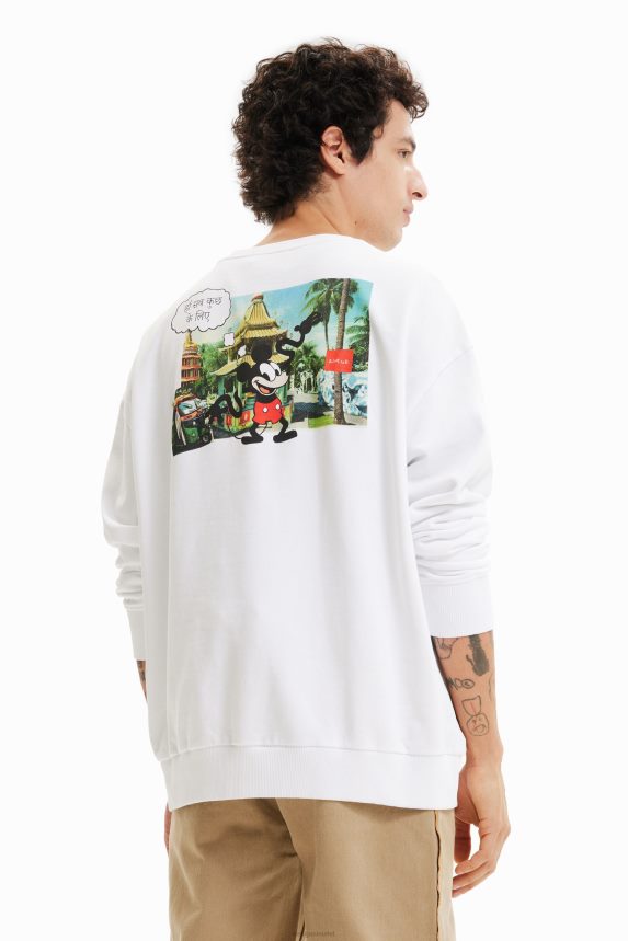 Men DesigualDisney's Mickey Mouse sweatshirt Clothing 68X2401568