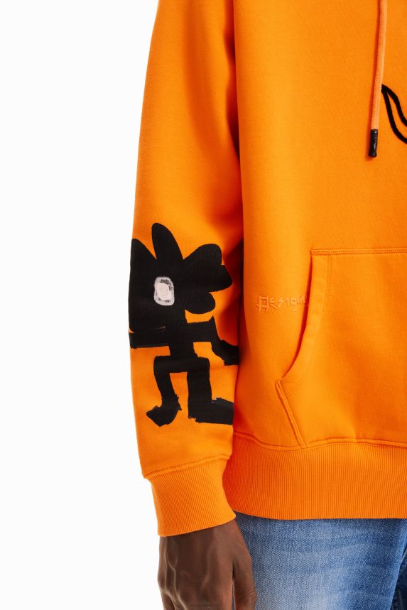 Men DesigualFloral hoodie Clothing 68X2401555